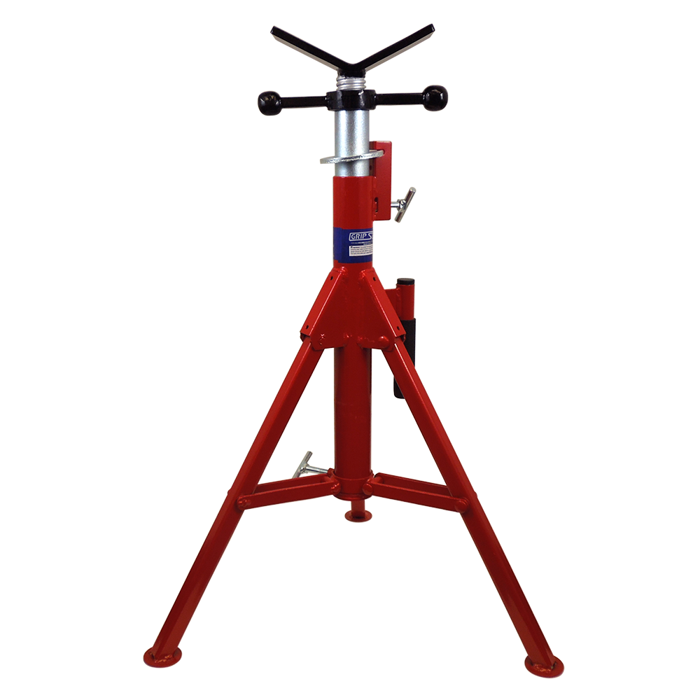 FOLDING PIPE STAND WITH CARRY HANDLE (TECFOLDJACK) (1/bag)